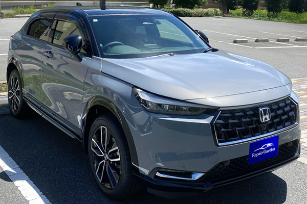 ホンダヴェゼルのコーティング